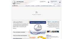 Desktop Screenshot of portauthority-sibenik.hr